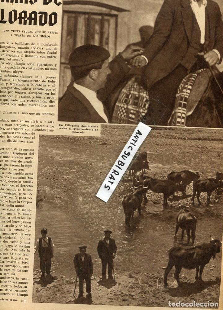 Collezionismo di Riviste e Giornali: REVISTA 1934 BELORADO VILLAGALIJO NADADORA ANITA BRUEY MUSEL GIJON VEDETTE ESTER DEL CASTILLO