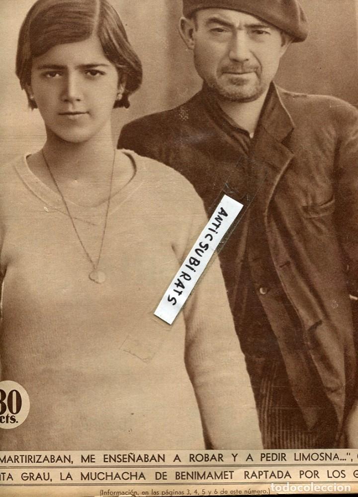 Collection Magazines and Newspapers: REVISTA 1934 BENIMAMET REVOLUCION EN ASTURIAS MIERES HOSPITAL CRUZ ROJA EREMITORIO LA LUZ MURCIA