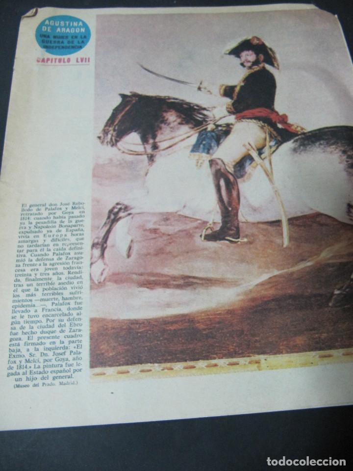 Coleccionismo de Revistas y Peri&oacute;dicos: FASCICULO COLECCIONABLE N&ordm; 57 AGUSTINA DE ARAGON REVISTA SEMANA