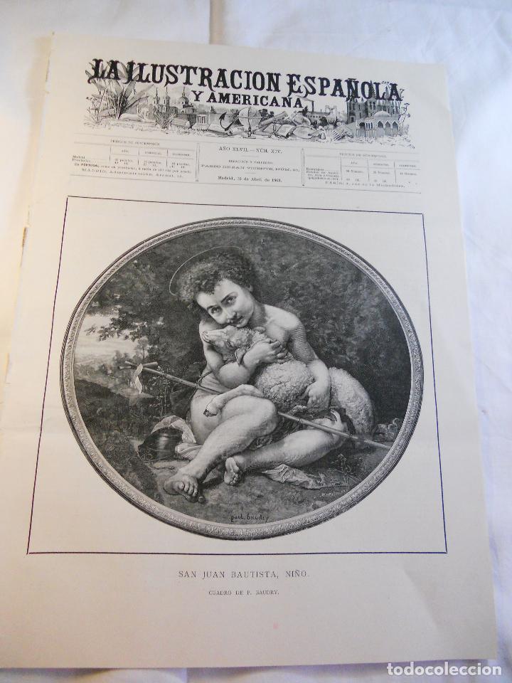 Collection Magazines and Newspapers: REVISTA LA ILUSTRACION ESPA&Ntilde;OLA Y AMERICANA. A&Ntilde;O XLVII. MADRID 15 DE ABRIL DE 1903. NUM. XIV.