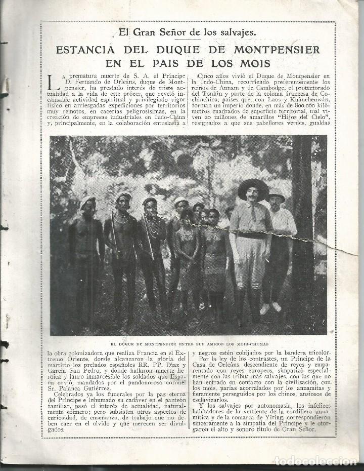 Collection Magazines and Newspapers: BYN 2 MAR 1924.N&ordm; 1711.DUQUE MONTPENSIER  AFRICA.A&Ntilde;OS 20 . NOBLEZA. LOS MOIS EJERCICIO ETNOGRAFIA