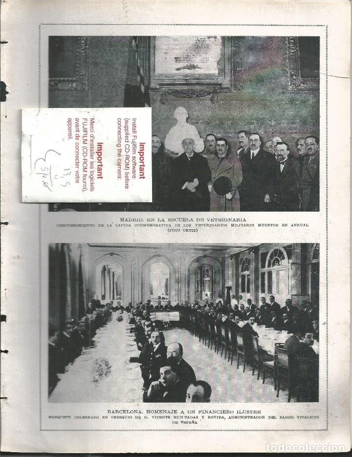 Collezionismo di Riviste e Giornali: BYN 9 MAR 1924.N&ordm; 1712. VETERINARIOS MILITARES BARCELONA VICENTE MUNTADAS CARNAVAL EN SEVILLA