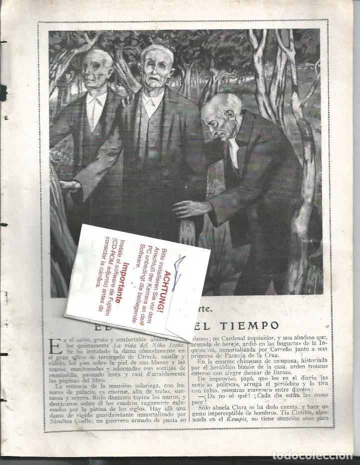 Collezionismo di Riviste e Giornali: BYN 16 MAR 1924.N&ordm; 1713. AGUAFUERTE.EL VALOR DEL TIEMPO POR ANTONIO DE HOYOS Y VINENT DIBUJO MANCHON