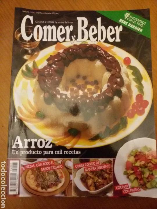 Coleccionismo de Revistas y Peri&oacute;dicos: Revista COMER Y BEBER / Marzo 1994 / Perfecta!!!!