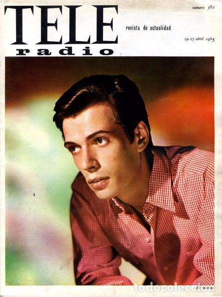 Colecionismo de Revistas e Jornais: Teleradio. Revista Tele Radio n. 382. 19/04/1965. Juan Carlos Moreno. Ver sumario.