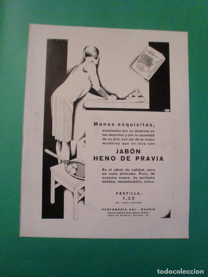Collectionnisme de Revues et Journaux: JABON ENO DE PRAVIA - NOTAS DE MADRID - 19/12/1928
