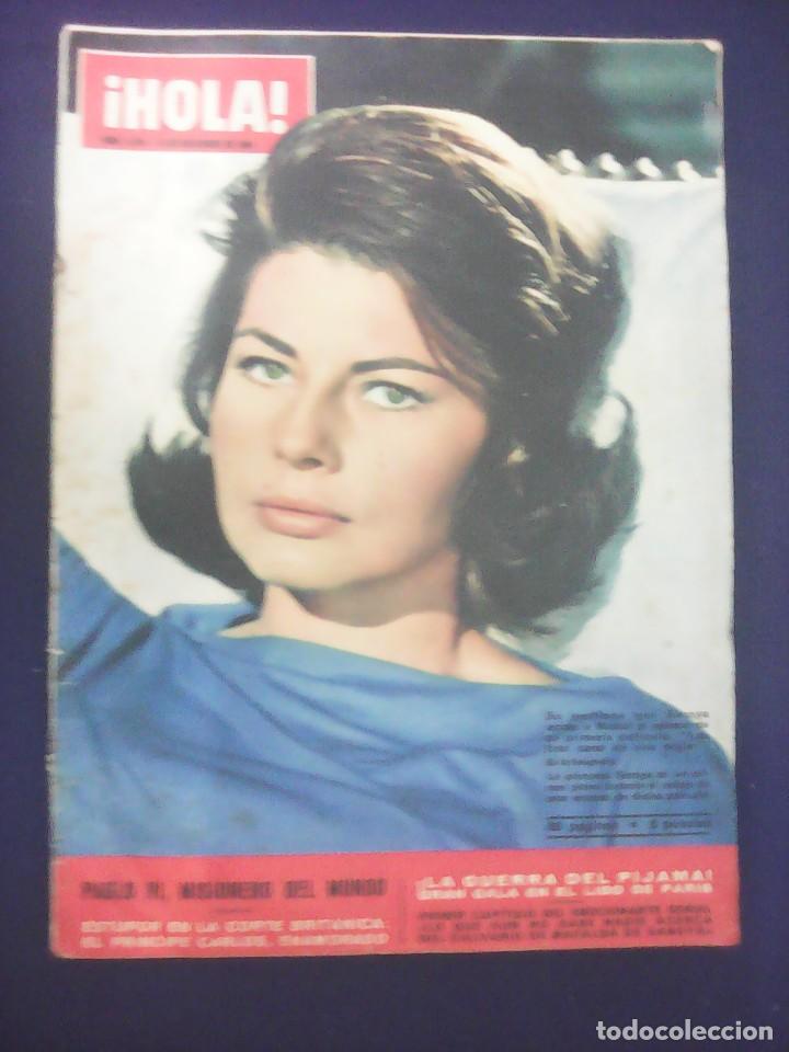 Collezionismo di Riviste e Giornali: REVISTA HOLA- PABLO VI MISIONERO DEL MUNDO - N&ordm; 1059  A&Ntilde;O 1969 / ESTADO ACEPTABLE