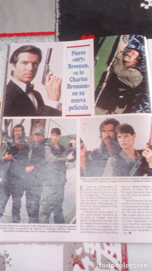 Coleccionismo de Revistas y Peri&oacute;dicos: recorte PIERCE BROSNAN JAMES BOND 007 ALEXANDRA PAUL