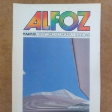 Coleccionismo de Revistas y Periódicos: ALFOZ. MADRID. TERRITORIO, ECONOMIA Y SOCIEDAD Nº 94/95 - COMUNIDAD DE MADRID
