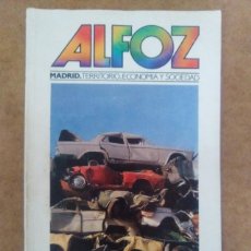 Coleccionismo de Revistas y Periódicos: ALFOZ. MADRID. TERRITORIO, ECONOMIA Y SOCIEDAD Nº 96 - COMUNIDAD DE MADRID