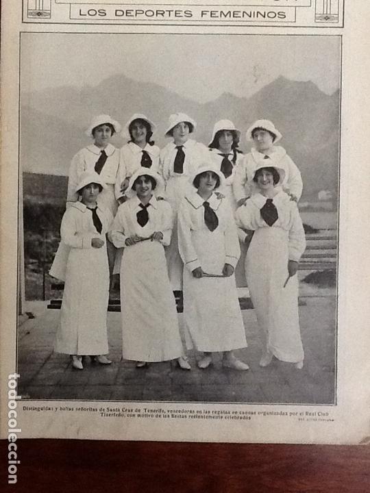 Collection Magazines and Newspapers: SE&Ntilde;ORITAS DE SANTA CRUZ DE TENERIFE REGATAS REAL CLUB TINERFE&Ntilde;O.REVISTA A&Ntilde;O 1914