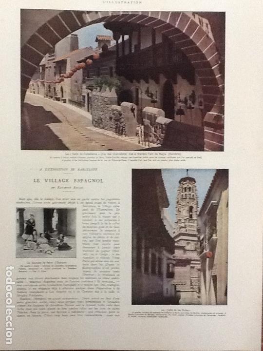 Collezionismo di Riviste e Giornali: EL PUEBLO ESPA&Ntilde;OL EN LA EXPOSICI&Oacute;N DE BARCELONA 2 REVISTAS L'ILLUSTRATION A&Ntilde;O 1929