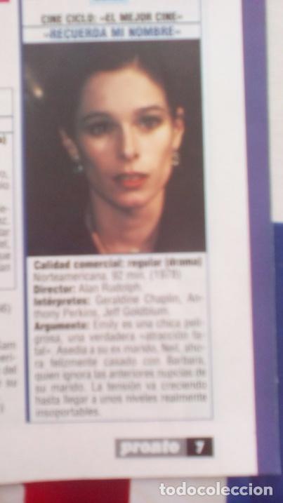 Coleccionismo de revistas y peri&oacute;dicos: RECORTE geraldine chaplin