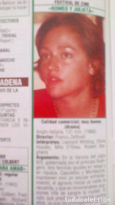 Coleccionismo de Revistas y Peri&oacute;dicos: RECORTE olivia hussey romeo y julieta