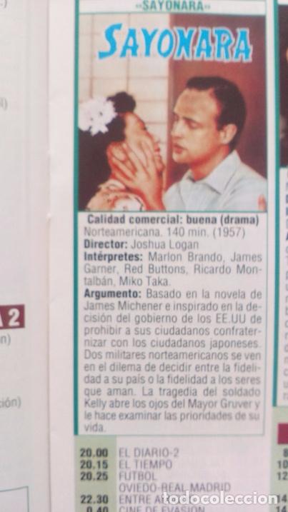 Coleccionismo de Revistas y Peri&oacute;dicos: RECORTE marlon brando sayonara