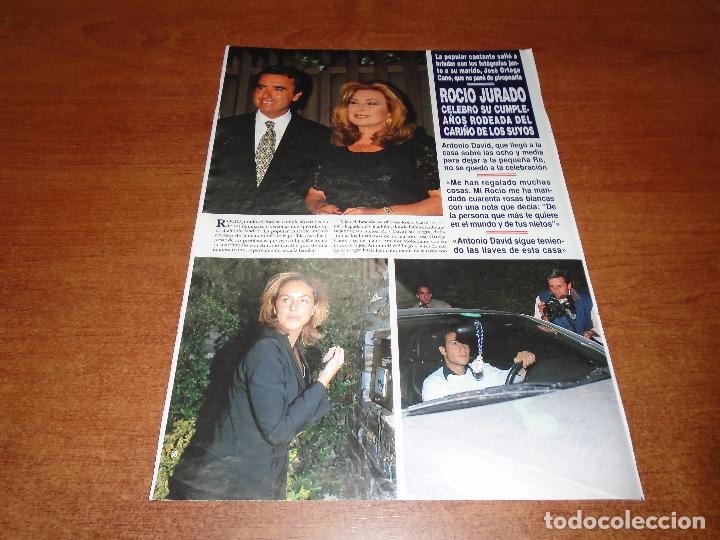 Coleccionismo de Revistas y Peri&oacute;dicos: CLIPPING 1999: ROC&Iacute;O JURADO