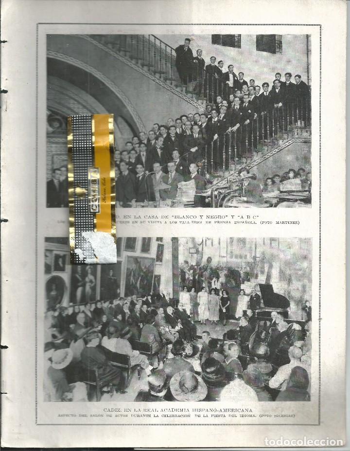 Sammeln von Zeitschriften und Zeitungen: BYN 6 MAY 1924.N&ordm; 1720. CADIZ REAL ACADEMIA  HISPANO AMERICANA GRAN TEATRO BILBAO SOCIEDAD DEL SITIO