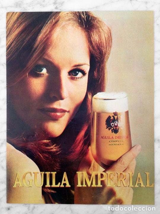 recorte - publicidad - cerveza aguila imperial - Compra venta en  todocoleccion