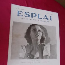Coleccionismo de Revistas y Periódicos: ESPLAI. Nº 186. 23 JUNY 1935. PENYISCULA. L'AVIACIO A L'ORDRE DEL DIA A TOT EL MON.