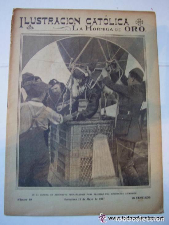 Coleccionismo de revistas y peri&oacute;dicos: LA HORMIGA DE ORO. N&ordm; 19 : 1&ordm; GUERRA MUNDIAL, ETC . 12 DE MAYO DE 1917 .