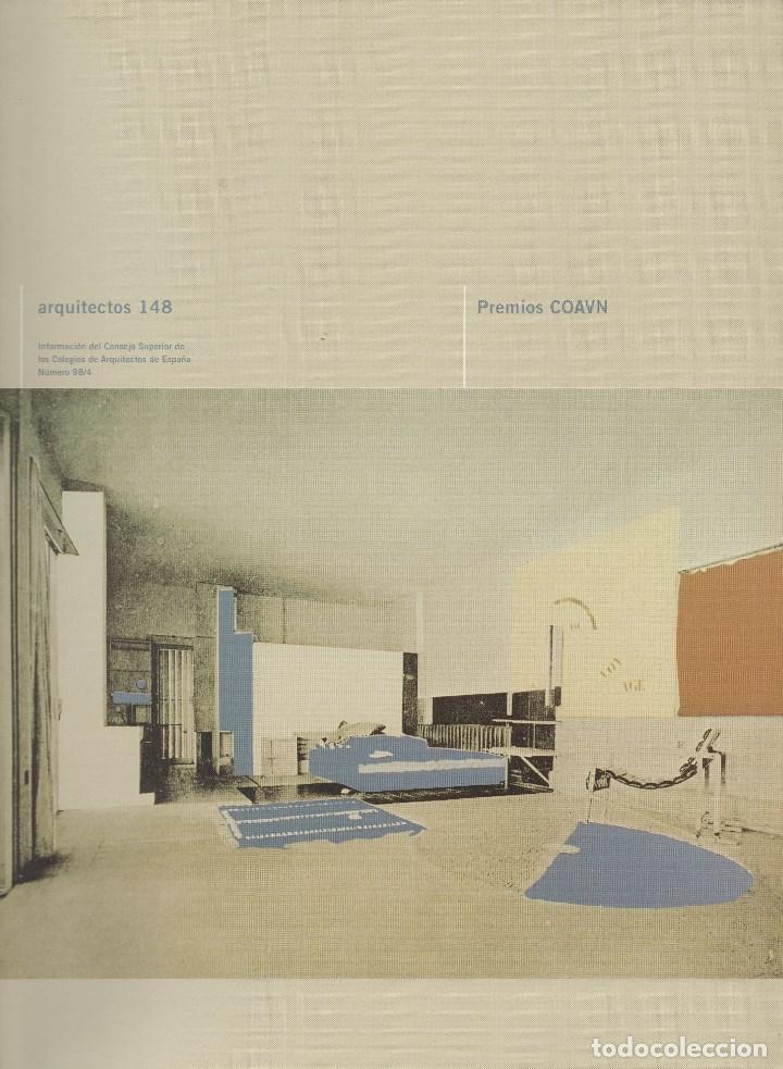 Coleccionismo de Revistas y Peri&oacute;dicos: ARQUITECTOS. REVISTA DEL CONSEJO SUPERIOR DE LOS COLEGIOS DE ARQUITECTOS DE ESPA&Ntilde;A. N&Uacute;M.148, 1998.