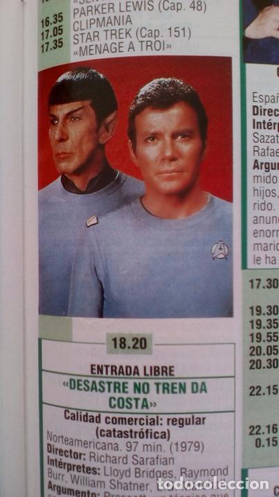 Coleccionismo de revistas y peri&oacute;dicos: RECORTE star trek mr spook