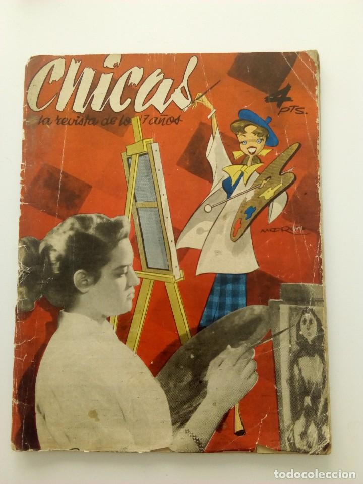 Coleccionismo de Revistas y Peri&oacute;dicos: Chicas. La revista de los 17 a&ntilde;os. 2&ordf; &eacute;poca. N&deg; 95. 20-IV-1952