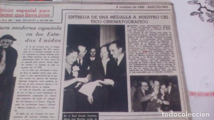 Colecionismo de Revistas e Jornais: RECORTE RENE CLAIR 1950