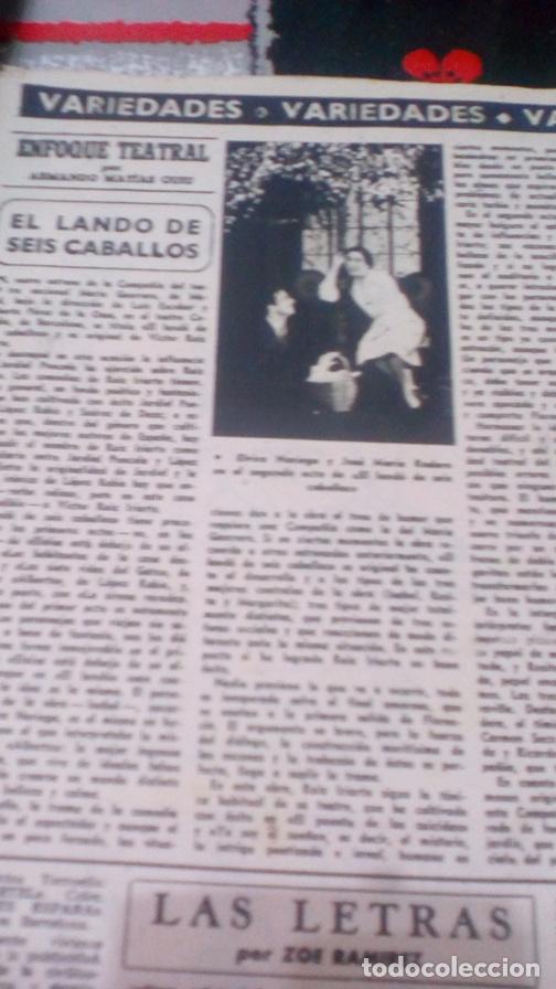 Colecionismo de Revistas e Jornais: RECORTE ELVIRA NORIEGA JOSE MARIA RODERO