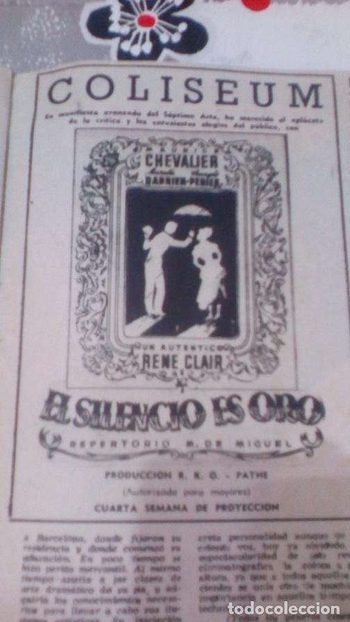 Colecionismo de Revistas e Jornais: RECORTE ANUNCIO  1950 RENE CLAIR MAURICE CHEVALIER