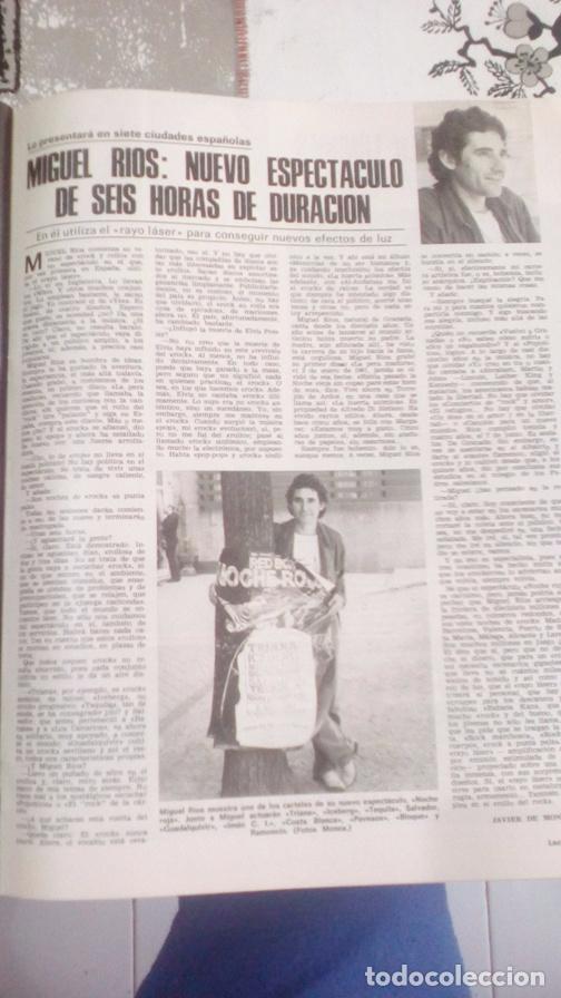 Coleccionismo de Revistas y Peri&oacute;dicos: RECORTE MIGUEL RIOS