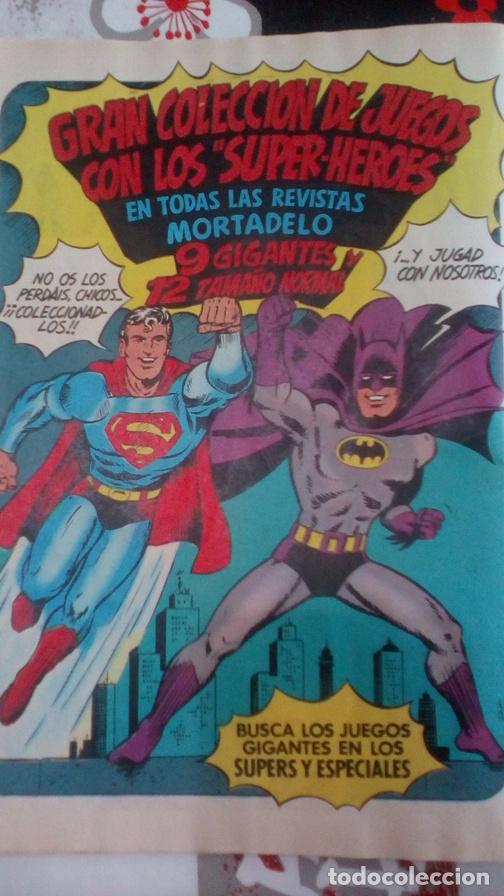 Coleccionismo de revistas y peri&oacute;dicos: RECORTE ANUNCIO SUPERMAN BATMAN JUEGOS CON LOS SUPERHEROES