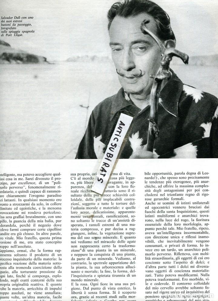 Collection Magazines and Newspapers: REVISTA ITALIANA BELLEZZA 1968 SALVADOR DALI HABLA DE SU INFANCIA CON LAMINA  DE REGALO