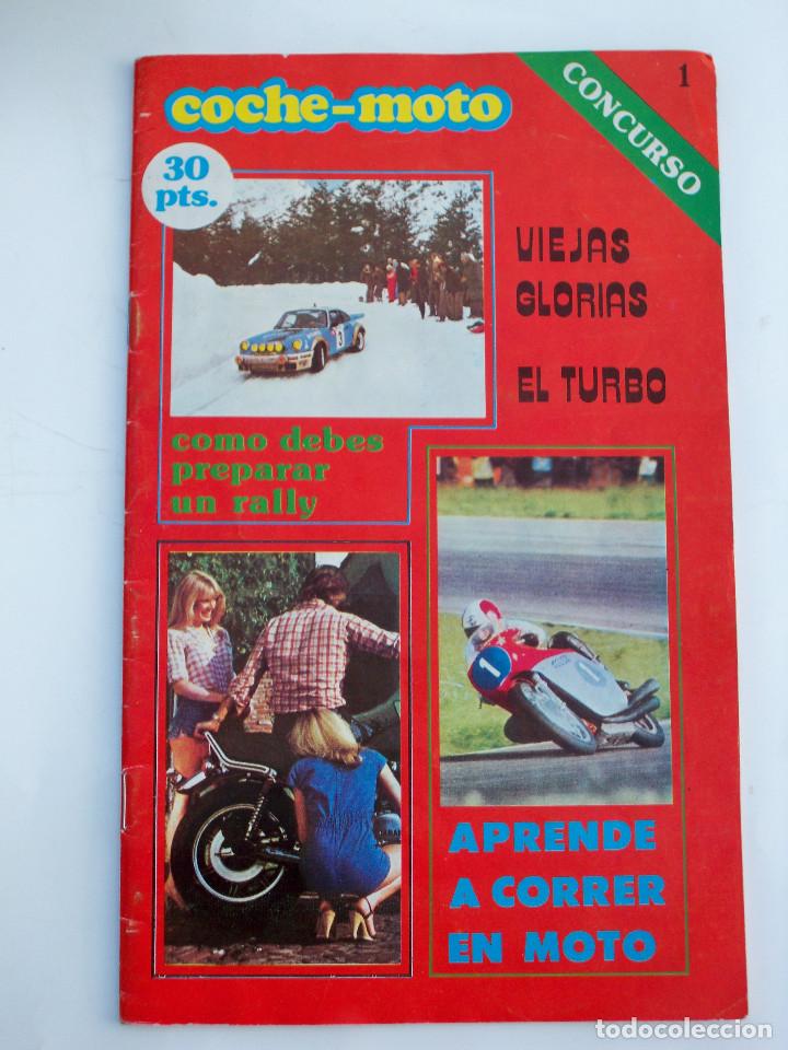Coleccionismo de revistas y peri&oacute;dicos: COCHE MOTO - 1980 - COMO PREPARAR UN RALLY - APRENDE A CORRER EN MOTO - 32 PAGINAS - 23X14