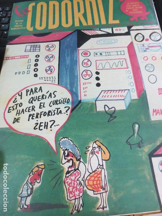 Coleccionismo de Revistas y Peri&oacute;dicos: REVISTA LA CODORNIZ N&ordm; 1698 6 DE OCTUBRE  DE 1974 A&Ntilde;O XXXIV