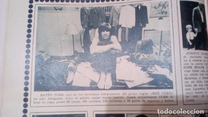 Coleccionismo de revistas y peri&oacute;dicos: recorte barry gibb beegees bee gees