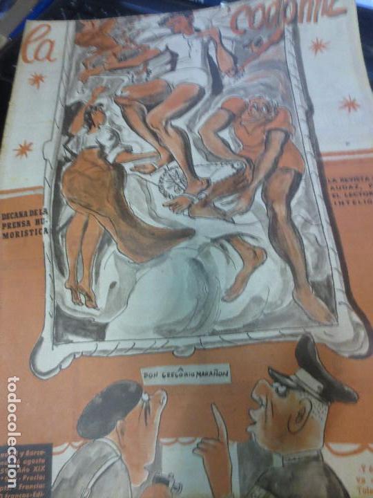 Coleccionismo de Revistas y Peri&oacute;dicos: REVISTA LA CODORNIZ N&ordm; 926  A&Ntilde;O XIX 16 DE AGOSTO 1959