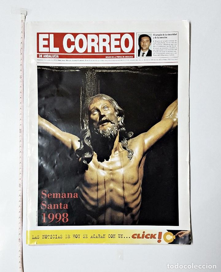 Coleccionismo de revistas y peri&oacute;dicos: Suplemento de el Correo de Andalucia 3 Abril 1998