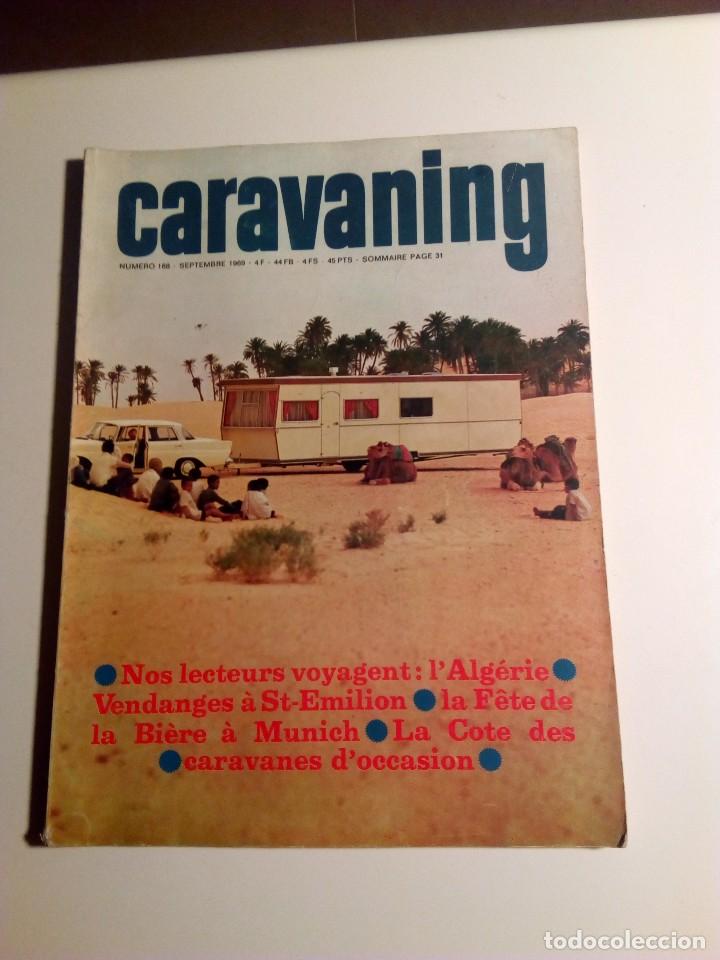 Coleccionismo de Revistas y Peri&oacute;dicos: Revista Caravanas Caravaning. n&deg; 168/septiembre 1969. Francia.