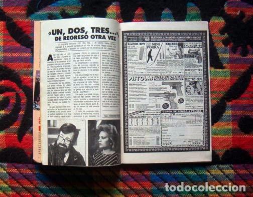 Coleccionismo de revistas y peri&oacute;dicos: TELERADIO 1985 / UN, DOS, TRES, LUIS EDUARDO AUTE, CACO SENANTE, VALERIE KAPRISKI, NINA HAGEN