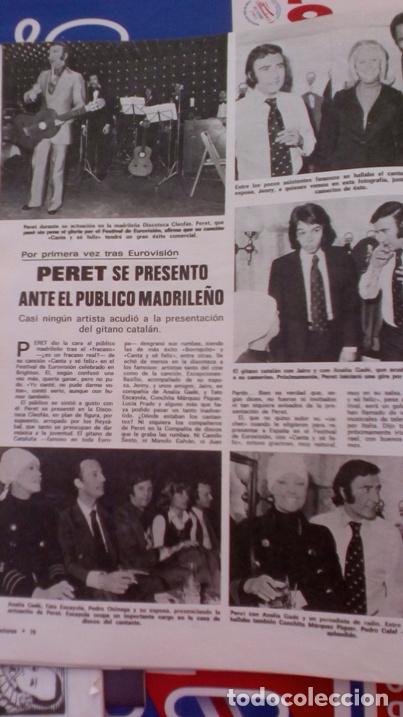Coleccionismo de Revistas y Peri&oacute;dicos: RECORTE peret analia gade tato escayola pedro osinaga jairo basilio