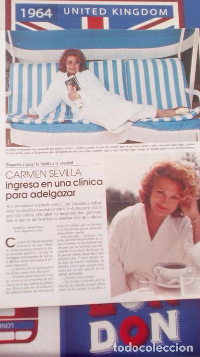 Coleccionismo de Revistas y Peri&oacute;dicos: RECORTE carmen sevilla