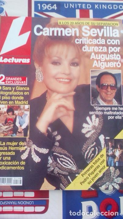 Coleccionismo de Revistas y Peri&oacute;dicos: RECORTE CARMEN SEVILLA AUGUSTO ALGUERO SARA MONTIEL GIANCARLO VIOLA