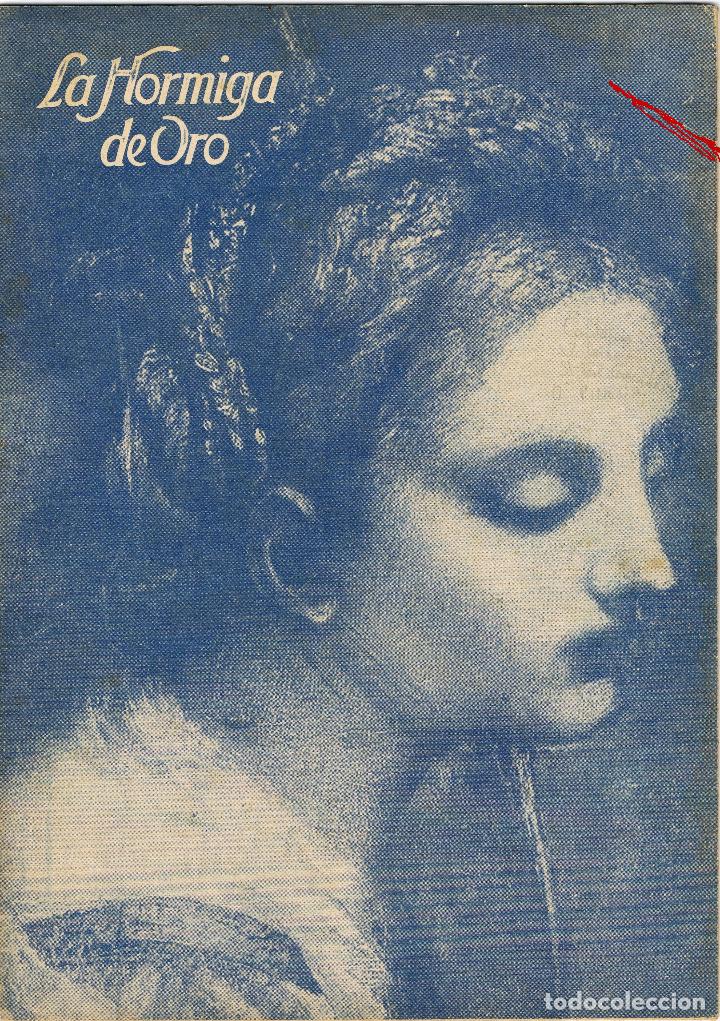 Coleccionismo de revistas y peri&oacute;dicos: 081. Revista LA HORMIGA de ORO num 33 a&ntilde;o 1928
