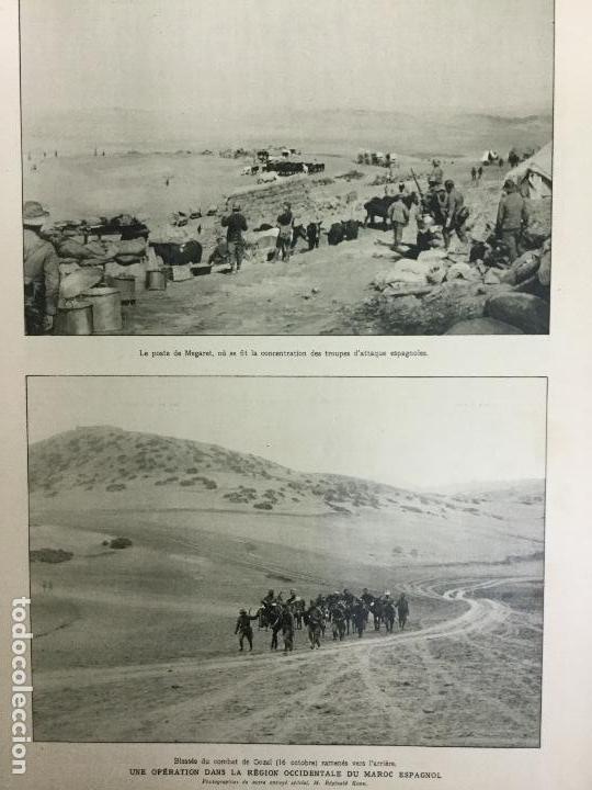 Collection Magazines and Newspapers: SOUK-EL-KHEMIS GUERRA MARRUECOS TROPAS REGULARES REVISTA FRANCESA A&Ntilde;O 1924