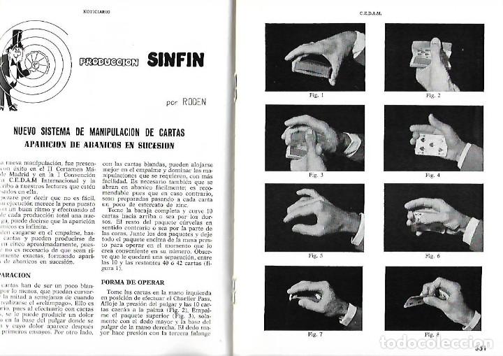 Collection Magazines and Newspapers: A&Ntilde;O 1969 MAGIA ILUSIONISMO MANIPULACION CARTAS ABANICOS PADRE RAMIREZ MAGO CHILENO TRUCOS JUEGOS