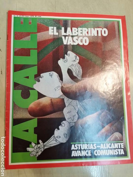 Coleccionismo de revistas y peri&oacute;dicos: LA CALLE N&deg; 9 MAYO 1978 TRANSICION ESPA&Ntilde;OLA