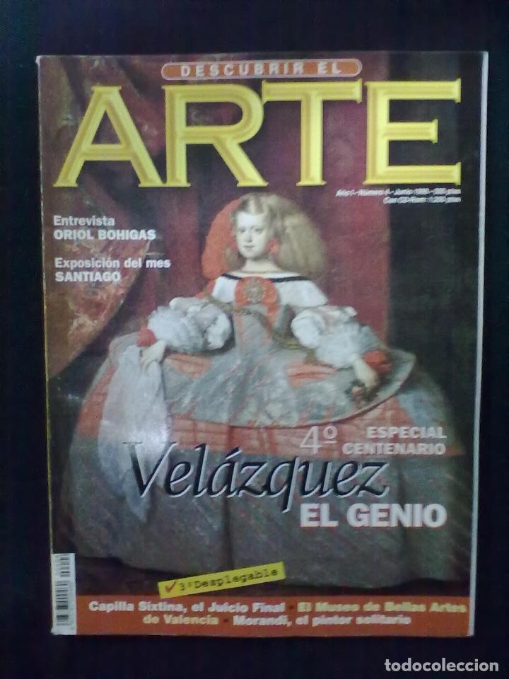 Coleccionismo de revistas y peri&oacute;dicos: DESCUBRIR EL ARTE N&ordm; 4 JUNIO 1999 VELAZQUEZ