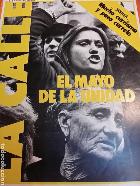 Coleccionismo de Revistas y Peri&oacute;dicos: LA CALLE N&deg;6 MAYO 1978 REVISTA DE IZQUIERDAS TRANSICION ESPA&Ntilde;OLA