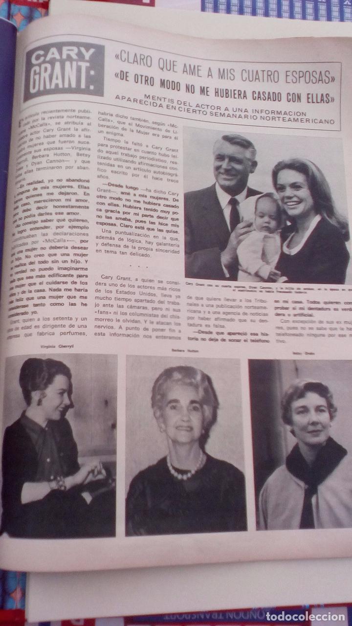 Coleccionismo de revistas y peri&oacute;dicos: recorte cary grant